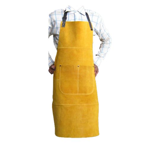 Avental de trabalho - ST- 1114 - St Enterprise - de proteção mecânica / em couro / Kevlar®