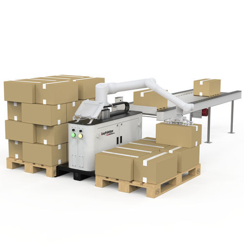 Paletizador robótico - EasyPalletizer - EasyRobotics - para caixas / automático / articulado
