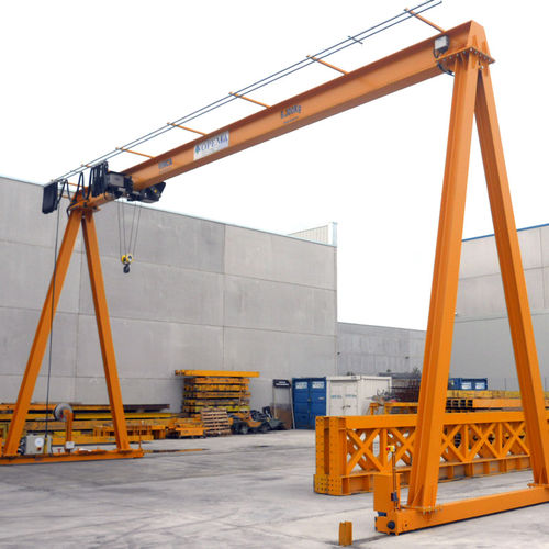 Guindaste de pórtico para trilho - VINCA EQUIPOS INDUSTRIALES - de viga dupla / para cargas pesadas / univiga