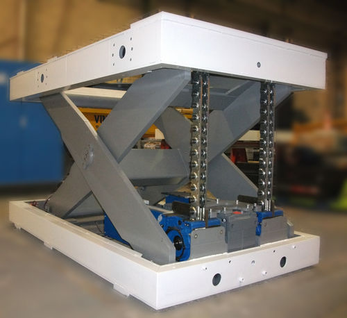 Mesa elevatória tipo tesoura - VINCA EQUIPOS INDUSTRIALES - mecânica / estacionária