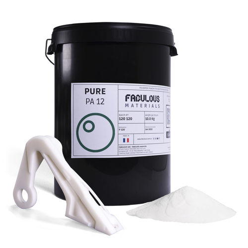 Pó para impressora 3D em nylon® - PURE PA12 - FABULOUS - PA / resistente à abrasão / resistente a produtos químicos