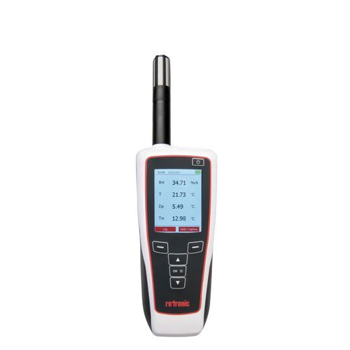 Instrumento de medição de temperatura - Rotronic Hygropalm HP31 - Process Sensing Technologies - de umidade relativa / para inspeção / para HVAC