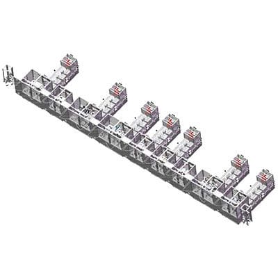 Linha de montagem automática - RoboTechnik Intelligent Technology Co., Ltd. - modular / de teste