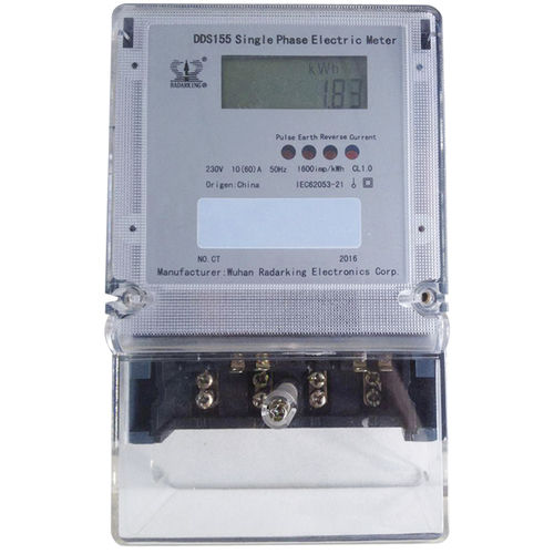 Medidor de energia elétrica monofásico - DDS155 - Wuhan Radarking Electronics Corp - para montagem em painel / 50 Hz / inteligente