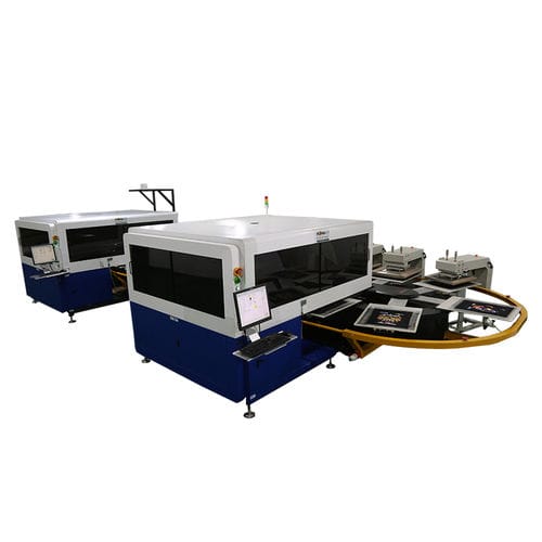 Máquina de serigrafia automática - H6 - Shenzhen Runtianzhi Digital Equipment Co., Ltd. - de 4 cores / de 8 cores / para têxteis