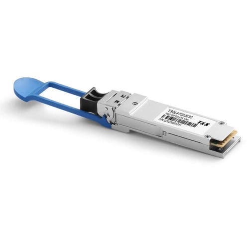 Transceptor para fibra óptica - TSQL4-F22KE3C - T&S Communications - LAN / de dados / QSFP+
