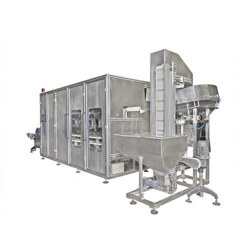 Tampadora rotativa - TGJ-1 - GUANGZHOU LEIWEST PAK CO.,LTD. - modular / com servoacionamento / de caixa