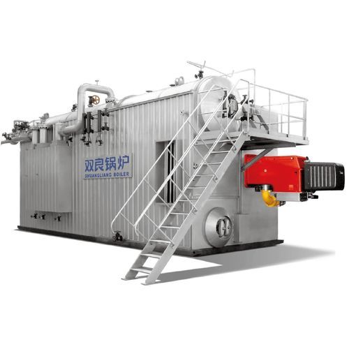 Caldeira de água quente - SZS - SHUANGLIANG ECO-ENERGY SYSTEMS CO., LTD - a vapor / aquatubular / montada em skid