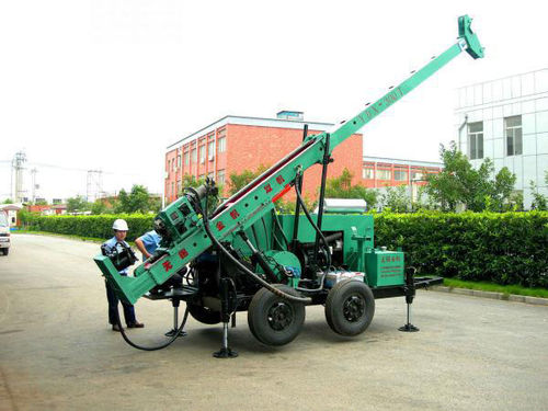 Perfuratriz com coroa - YDX series - WUXI JINFAN DRILLING EQUIPMENT CO.,LTD. - de exploração / com rodas / rotativa