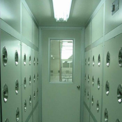 Chuveiro de segurança de piso - 2000 series - Shenzhen ZhongJian South Environment CO., LTD - para sala limpa / de ar