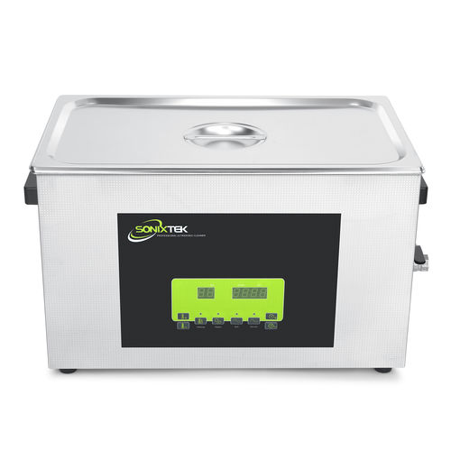 Lavadora ultrassônica de bancada - STS-200-T08H800 - Sonixtek - com temporizador / em aço inoxidável / industrial