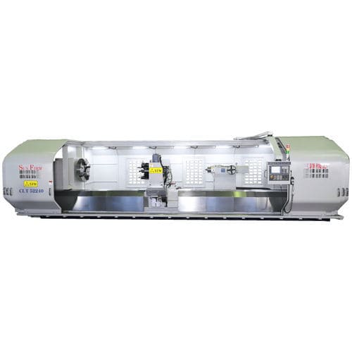 Torno CNC - CLT series - SUN FIRM MACHINERY IND. CO., LTD. - horizontal / de 2 eixos / de dois fusos