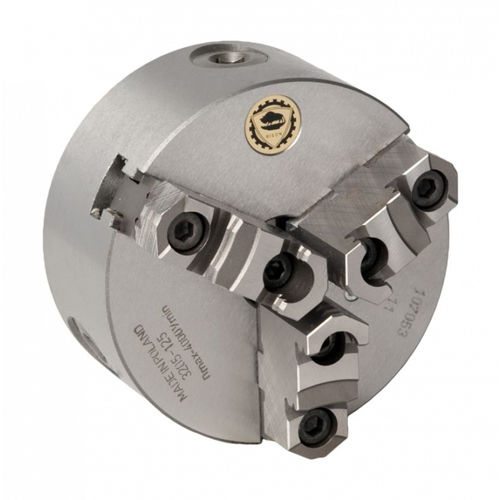 Mandril de fixação de peças DIN - 3205-5 - Bison S.A. - para torneamento / convencional / autocentrante