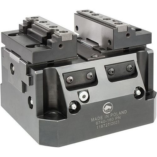 Torno para máquina-ferramenta - 6740-160 PN - Bison S.A. - pneumática / de precisão / autocentrante