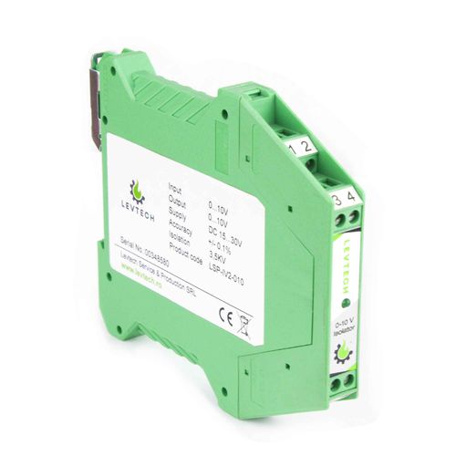 Isolador de sinal - LSP-IV2 - Levtech Service  Production SRL - galvânico / em polímero / CC