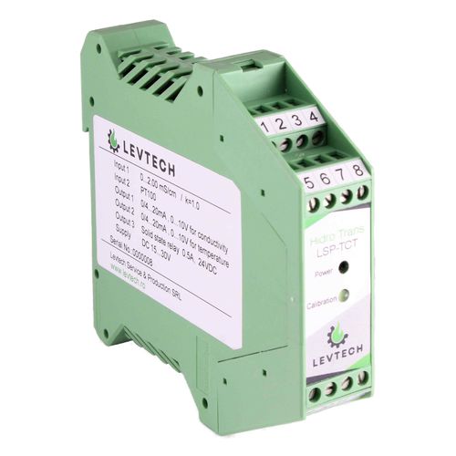 Transmissor de condutividade com medição de temperatura - LSP-TCT - Levtech Service  Production SRL - para água / 4–20 mA
