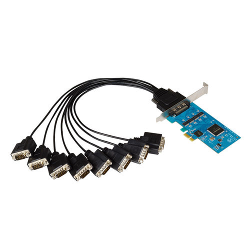Placa de comunicação serial - Multi-8C/LPCIe RS232 - SystemBase Co., Ltd. - PCI