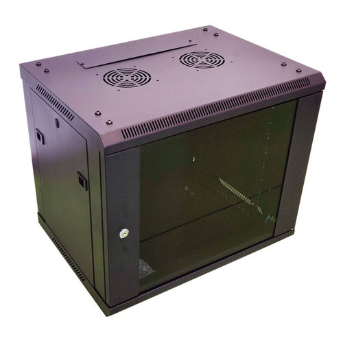 Armário 19" - 0001 - Electronic Grup, S.L - de segurança / para instalação na parede / com portas envidraçadas