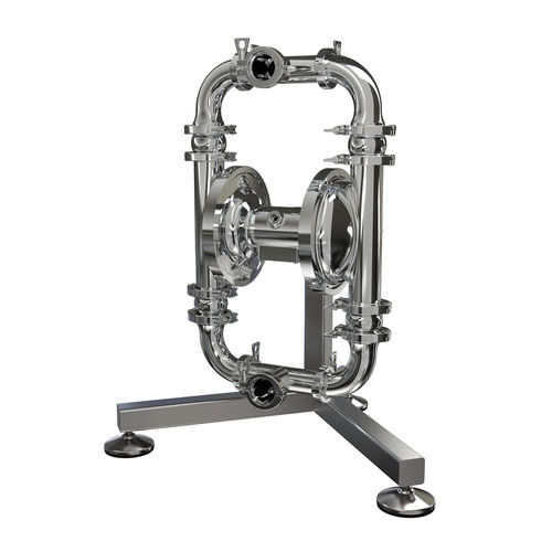 Bomba hidráulica pneumática - AISIBOXER-03 - DEBEM SRL - em aço inoxidável / de movimentação / de transferência