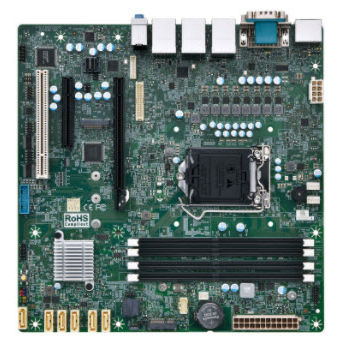 Placa-mãe micro-ATX - PH10CMU series - MiTAC Digital Technology - Intel® Core™ de 10ª geração / Intel® / DDR4
