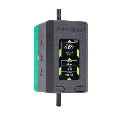 Medidor de vazão volumétrico - AFM - ENVEA - para ar / portátil / com bateria
