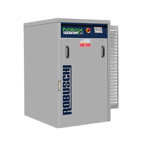 Compressor de parafuso - ROBOX energy series - ROBUSCHI - de ar / com motor elétrico / estacionário