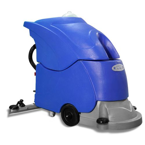 Varredeira-lavadora para operador a pé - E series - CLEANVAC - elétrica / para espaço público / para resíduos