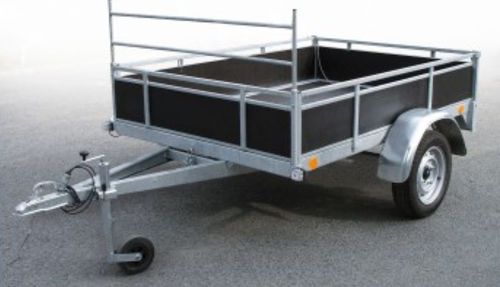 Carreta para equipamento industrial - RB 2014 - Trigano Remorques - com 1 eixo