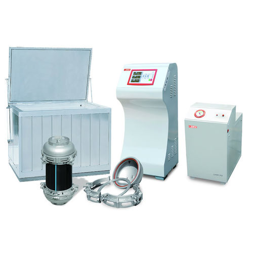 Máquina de ensaio de pressão hidrostática - HPT - AMSE - manual / para tubos / para laboratório