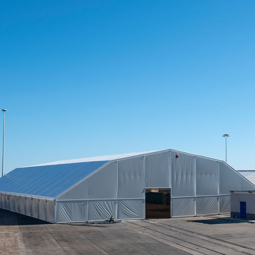 Tenda industrial - ECS40 - VALL S.A.R.L. - modular / transportável / de acondicionamento