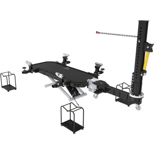 Mesa alinhadora 10 toneladas - QB 2000 - SDMR UG - 3 toneladas / com elevador / com braço de tração