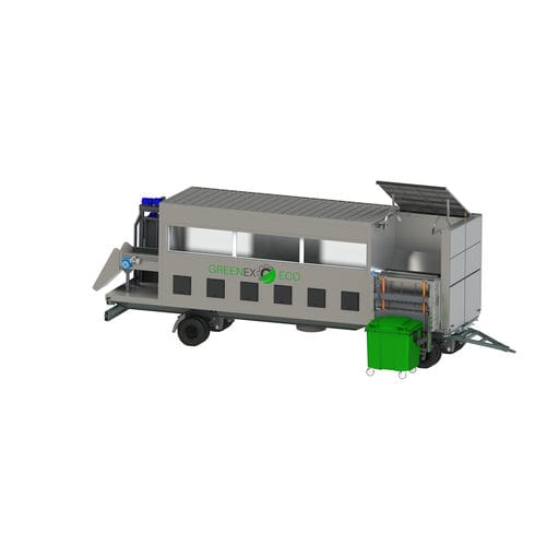 Máquina de separação automática - Greenex Eco - de resíduos / de resíduos sólidos / de metais