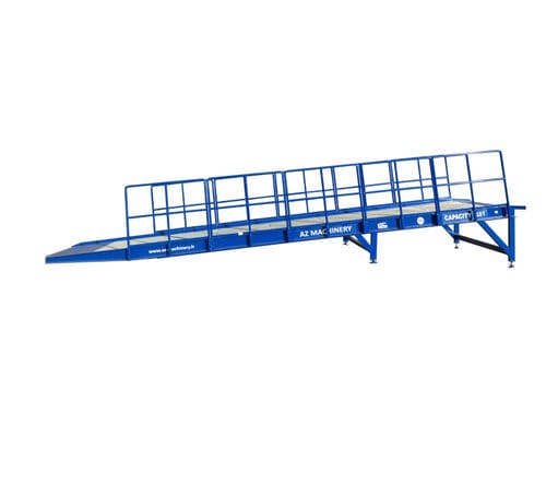 Rampa niveladora de roda - PRIME FIX 10-8 RL - AZ RAMP - para plataforma / para movimentação / contêiner