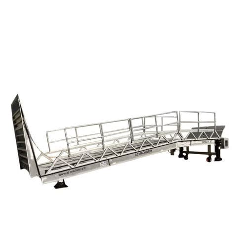 Rampa niveladora para plataforma - STAR- 8T-FULL GALVA - AZ RAMP - para movimentação / de paletes / móvel