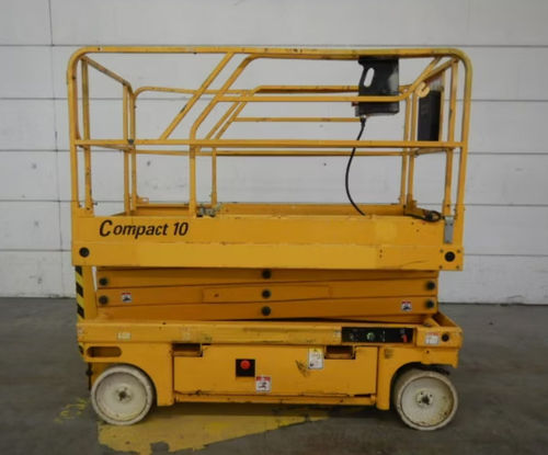 Plataforma elevatória tipo tesoura autopropelida - AZ 11812-V34002 - AZ RAMP - elétrica / compacta