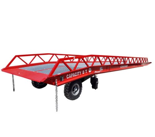 Rampa niveladora para contêineres - EASY XL-8 LS - AZ RAMP - para caminhão / para empilhadeira / de reboque
