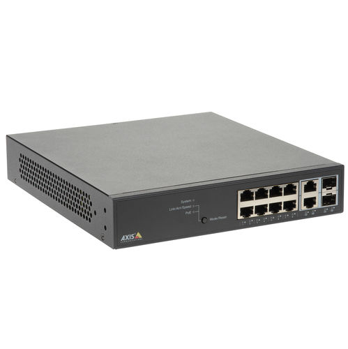 Switch de rede gerenciável - AXIS T85 series  - Axis Communications - 8 portas / Power over Ethernet