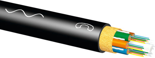 Cabo óptico de dados - BayCom® A-DQ(ZN)2Y  - Bayerische Kabelwerke - resistente a UV / à prova de água / robusto