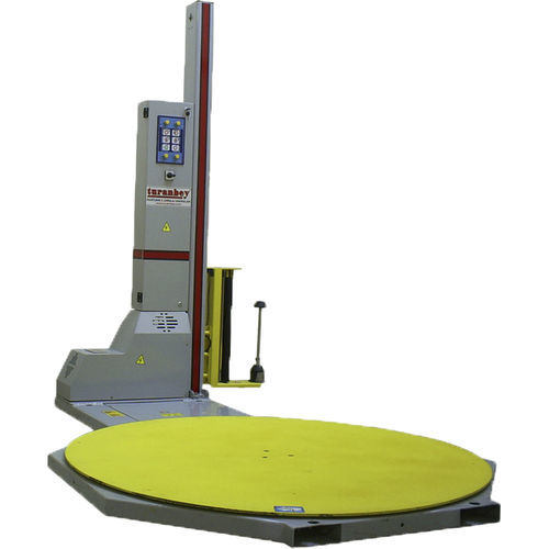 Envolvedora com plataforma giratória - TURBEY PACKING MACHINERY - automática / de paletes / com filme estirável