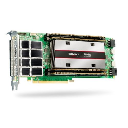 Placa FPGA Mini PCIe - XUP-VV8 - BittWare - com canal de E/S