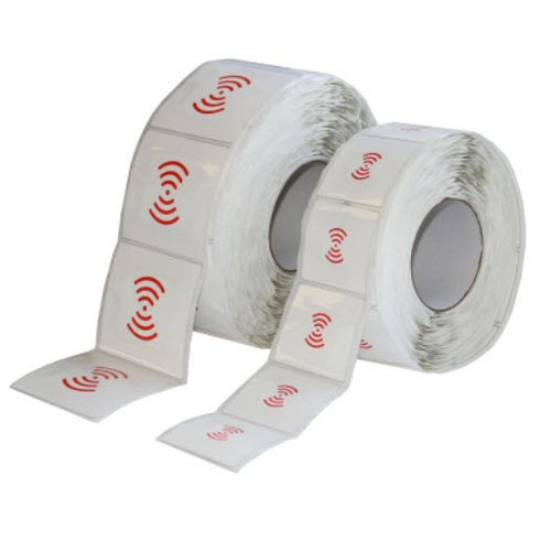 Etiqueta para ambiente externo - AX’Label Platina Outdoor - AXEM Technology - RFID / adesiva / para superfícies metálicas