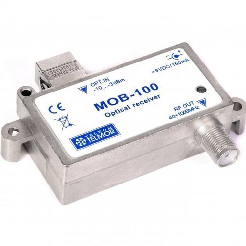 Receptor óptico - MOB-100 - TELMOR - industrial / para fibra óptica
