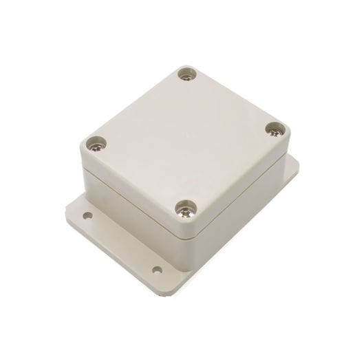 Caixa de montagem com flange - AK-B-19 - SZOMK ELECTRONICS - quadrada / em material plástico / em ABS
