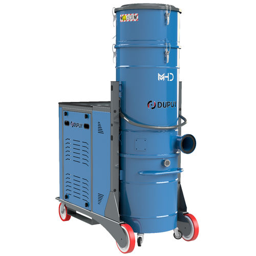 Aspirador industrial - MHD 180 HV PN - DU-PUY srl - de pó / de líquidos / trifásico