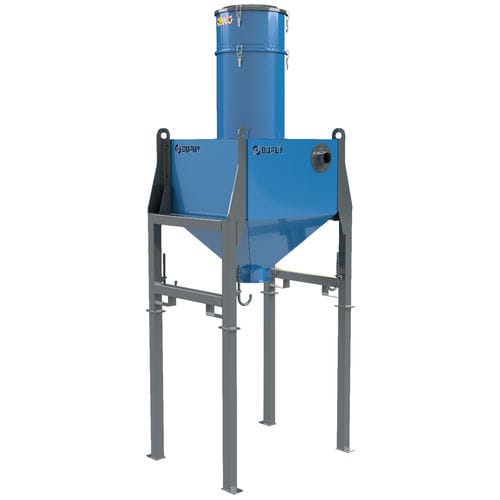 Filtro separador com limpeza pneumática - Silofilter 1000 PN - DU-PUY srl - para sólidos / de ar comprimido / para poeiras