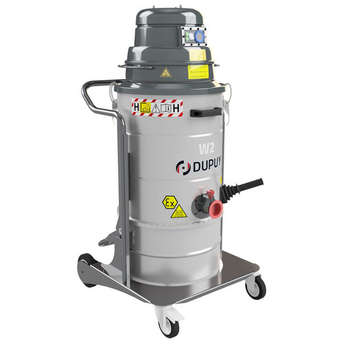 Aspirador industrial - W2 EX 1/2D Z22 - DU-PUY srl - de poeiras combustíveis / monofásico / com rodas