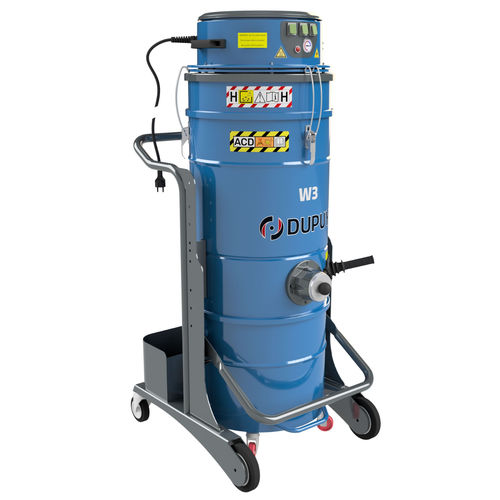 Aspirador industrial - W3 ACD Z22 - DU-PUY srl - de poeiras combustíveis / monofásico / com rodas