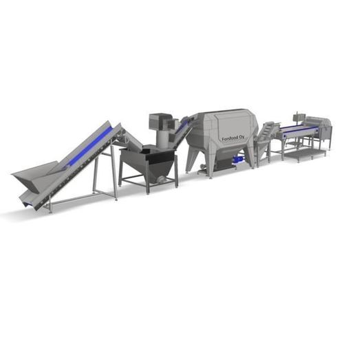Linha de descascar para hortaliças - FF-Line - Forsfood Oy