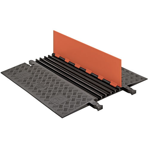 Protetor de cabos para passagem de veículos - Guard Dog® 5 - Justrite Safety Group - a fixar no piso / diamantado / para chapa