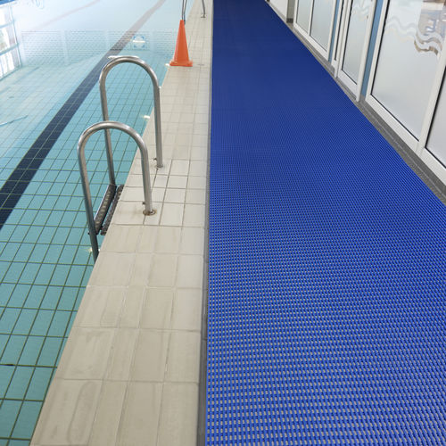 Tapete antiderrapante - Akwadek™ 536 - Justrite Safety Group - em PVC / para aplicações higiênicas